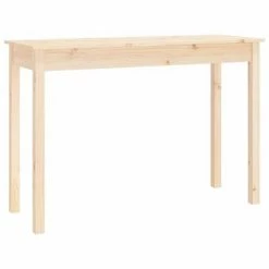 VidaXL Table console 110x40x75 cm Bois massif de pin