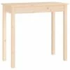 VidaXL Table console 80x40x75 cm Bois massif de pin