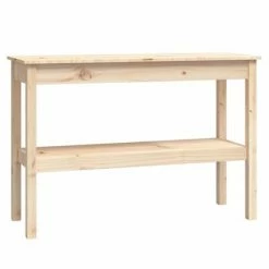 VidaXL Table console 110x40x75 cm Bois massif de pin
