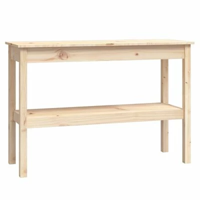 VidaXL Table console 110x40x75 cm Bois massif de pin 1 VidaXL Table console 110x40x75 cm Bois massif de pin