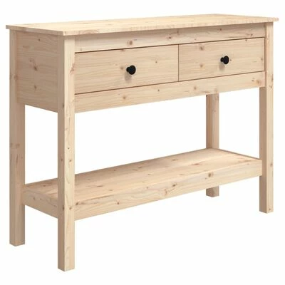 VidaXL Table console 100x35x75 cm Bois massif de pin 1 VidaXL Table console 100x35x75 cm Bois massif de pin