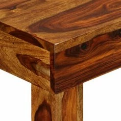 VidaXL Table console Bois massif de Sesham 120 x 35 x 75 cm -Tables d'appoint Soldes image 3 243949