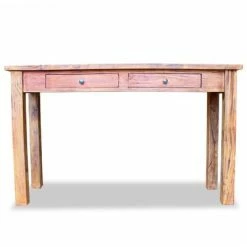 VidaXL Table console Bois de récupération massif 123 x 42 x 75 cm 7 VidaXL Table console Bois de récupération massif 123 x 42 x 75 cm -Tables d'appoint Soldes image 3 244494