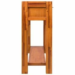 VidaXL Table console Bois d'acacia massif 86 x 30 x 75 cm -Tables d'appoint Soldes image 3 245192