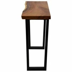 VidaXL Table console Bois d'arbre à pluie massif 110x35x75 cm 8 VidaXL Table console Bois d'arbre à pluie massif 110x35x75 cm -Tables d'appoint Soldes image 3 245504