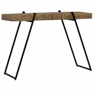 VidaXL Table console 120 x 35 x 81 cm Teck recyclé 3 VidaXL Table console 120 x 35 x 81 cm Teck recyclé – Image 3