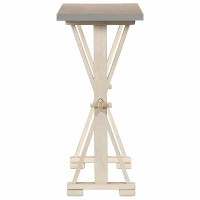 VidaXL Table console avec dessus en zinc 118x35x76 cm Bois de manguier 3 VidaXL Table console avec dessus en zinc 118x35x76 cm Bois de manguier – Image 3