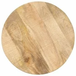 VidaXL Table d'appoint 45x (45-62) cm Bois de manguier massif et fonte -Tables d'appoint Soldes image 3 247587