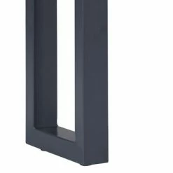 VidaXL Table console Gris 115 x 35 x 76 cm Bois d'acacia massif et fer -Tables d'appoint Soldes image 3 247831