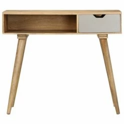 VidaXL Table console 89x44x76 cm Bois de manguier massif 8 VidaXL Table console 89x44x76 cm Bois de manguier massif -Tables d'appoint Soldes image 3 286178