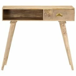 VidaXL Table console 90x45x75 cm Bois de manguier massif 8 VidaXL Table console 90x45x75 cm Bois de manguier massif -Tables d'appoint Soldes image 3 286180