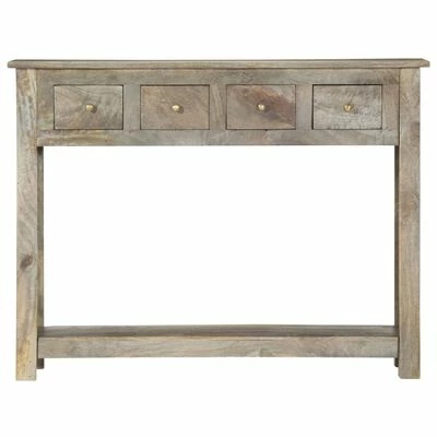 VidaXL Table console 100 x 30 x 76 cm Bois de manguier massif 3 VidaXL Table console 100 x 30 x 76 cm Bois de manguier massif – Image 3