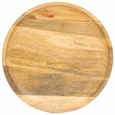 VidaXL Table d'appoint ronde 43x43x66 cm Bois de manguier massif 3 VidaXL Table d'appoint ronde 43x43x66 cm Bois de manguier massif – Image 3