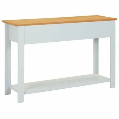 VidaXL Table console 118x35x77 cm Bois de chêne massif 3 VidaXL Table console 118x35x77 cm Bois de chêne massif – Image 3