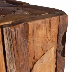 VidaXL Table d'appoint 30x30x80 cm Bois de teck solide -Tables d'appoint Soldes image 3 288807