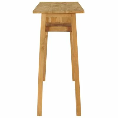 VidaXL Table console 120x35x75 cm Bois de teck massif 3 VidaXL Table console 120x35x75 cm Bois de teck massif – Image 3