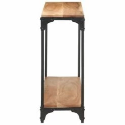 VidaXL Table console 110x30x75 cm Bois solide d'acacia -Tables d'appoint Soldes image 3 320261