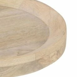 VidaXL Table d'appoint Ø40x45 cm Bois de manguier massif -Tables d'appoint Soldes image 3 320600
