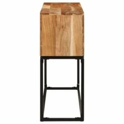 VidaXL Table console 120x30x75 cm Bois d'acacia massif 8 VidaXL Table console 120x30x75 cm Bois d'acacia massif -Tables d'appoint Soldes image 3 320821