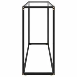 VidaXL Table console Transparent 120x35x75 cm Verre trempé 8 VidaXL Table console Transparent 120x35x75 cm Verre trempé -Tables d'appoint Soldes image 3 322815