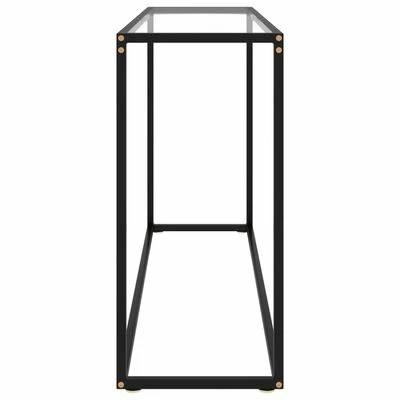 VidaXL Table console Transparent 120x35x75 cm Verre trempé 3 VidaXL Table console Transparent 120x35x75 cm Verre trempé – Image 3