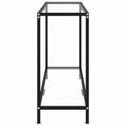 VidaXL Table console Transparent 120x35x75 cm Verre trempé 8 VidaXL Table console Transparent 120x35x75 cm Verre trempé -Tables d'appoint Soldes image 3 322839