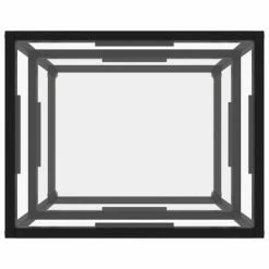 VidaXL Table console Transparent 50x40x40 cm Verre trempé -Tables d'appoint Soldes image 3 322851