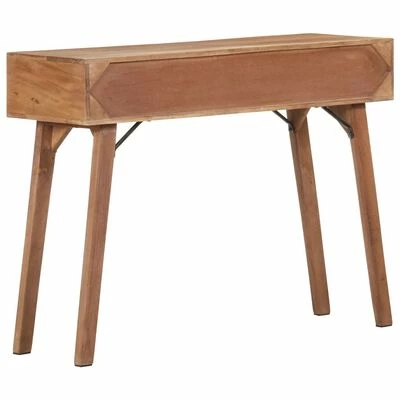 VidaXL Table console 100x35x76 cm Bois de manguier massif 3 VidaXL Table console 100x35x76 cm Bois de manguier massif – Image 3