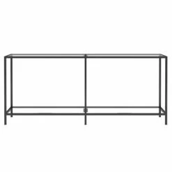 VidaXL Table console Transparent 180x35x75,5 cm Verre trempé 8 VidaXL Table console Transparent 180x35x75,5 cm Verre trempé -Tables d'appoint Soldes image 3 331702