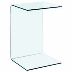 VidaXL Table d'appoint 40x40x60 cm Verre trempé -Tables d'appoint Soldes image 3 332930