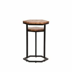 LABEL51 Table pour ordinateur portable Multi 35x53x63 cm Chevron brut 6 LABEL51 Table pour ordinateur portable Multi 35x53x63 cm Chevron brut -Tables d'appoint Soldes image 3 443955