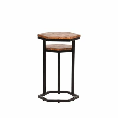 LABEL51 Table pour ordinateur portable Multi 35x53x63 cm Chevron brut 3 LABEL51 Table pour ordinateur portable Multi 35x53x63 cm Chevron brut – Image 3