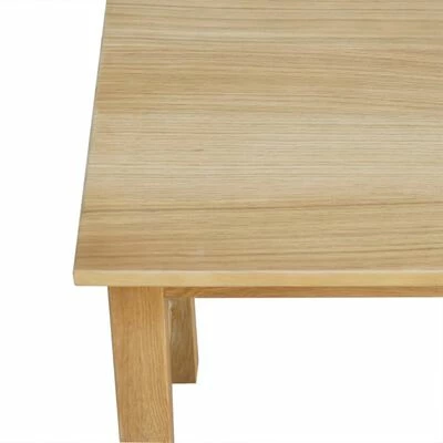 VidaXL Tables gigognes 3 pcs Bois de chêne massif 4 VidaXL Tables gigognes 3 pcs Bois de chêne massif – Image 4