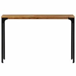 VidaXL Table console 120 x 35 x 76 cm Bois de récupération massif 9 VidaXL Table console 120 x 35 x 76 cm Bois de récupération massif -Tables d'appoint Soldes image 4 247323