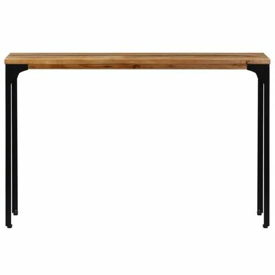 VidaXL Table console 120 x 35 x 76 cm Bois de récupération massif 4 VidaXL Table console 120 x 35 x 76 cm Bois de récupération massif – Image 4