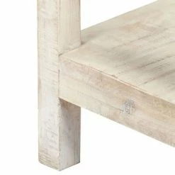 VidaXL Table console 120 x 35 x 75 cm Bois de manguier massif -Tables d'appoint Soldes image 4 247889