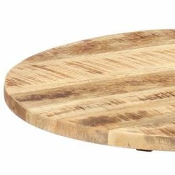 VidaXL Table d'appoint 60x(46-63) cm Bois de manguier massif et fonte 9 VidaXL Table d'appoint 60x(46-63) cm Bois de manguier massif et fonte -Tables d'appoint Soldes image 4 247915