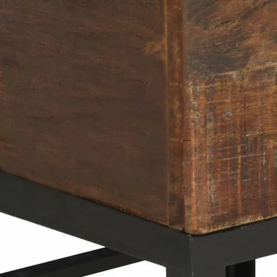 VidaXL Tabouret 35x35x40 cm Bois de récupération solide 4 VidaXL Tabouret 35x35x40 cm Bois de récupération solide – Image 4