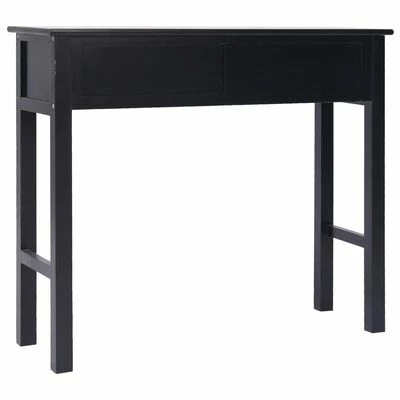 VidaXL Table console Noir 90 x 30 x 77 cm Bois 4 VidaXL Table console Noir 90 x 30 x 77 cm Bois – Image 4