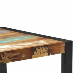 VidaXL Table console 110x35x76 cm Bois de récupération massif -Tables d'appoint Soldes image 4 285946