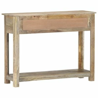 VidaXL Table console 100 x 30 x 76 cm Bois de manguier massif 4 VidaXL Table console 100 x 30 x 76 cm Bois de manguier massif – Image 4