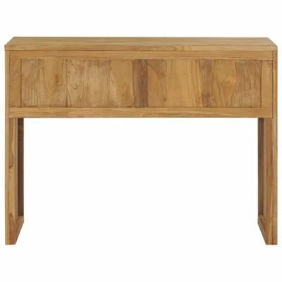 VidaXL Table console 100x35x75 cm Bois de teck massif 4 VidaXL Table console 100x35x75 cm Bois de teck massif – Image 4