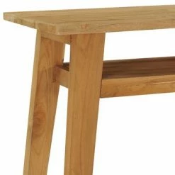 VidaXL Table console 120x35x75 cm Bois de teck massif 9 VidaXL Table console 120x35x75 cm Bois de teck massif -Tables d'appoint Soldes image 4 288846