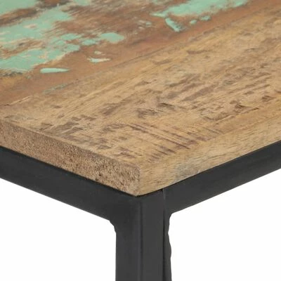VidaXL Table console 110x35x75 cm Bois de récupération massif 4 VidaXL Table console 110x35x75 cm Bois de récupération massif – Image 4