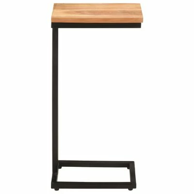 VidaXL Tables d'appoint 2 pcs 31,5x24,5x64,5 cm Bois d'acacia solide 4 VidaXL Tables d'appoint 2 pcs 31,5x24,5x64,5 cm Bois d'acacia solide – Image 4