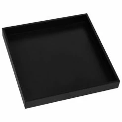 VidaXL Table d'appoint Noir et doré 38x38x38,5 cm MDF -Tables d'appoint Soldes image 4 322799