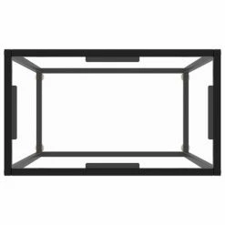 VidaXL Table console Transparent 60x35x75 cm Verre trempé 9 VidaXL Table console Transparent 60x35x75 cm Verre trempé -Tables d'appoint Soldes image 4 322803