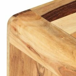 VidaXL Table d'appoint 43x40x30 cm Bois d'acacia massif -Tables d'appoint Soldes image 4 323588