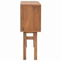VidaXL Table console 80x30x80 cm Bois de teck solide 9 VidaXL Table console 80x30x80 cm Bois de teck solide -Tables d'appoint Soldes image 4 326135