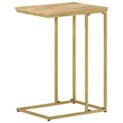 VidaXL Table d'appoint 35x45x65 cm Bois de manguier massif -Tables d'appoint Soldes image 4 327442